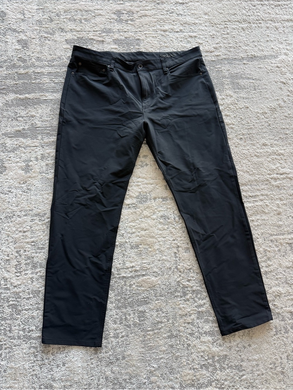 rag & bone Men's Black Slim Straight Jeans